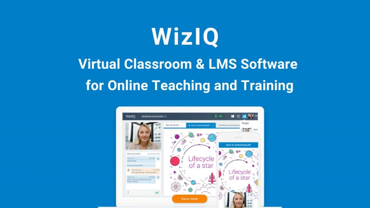 WizIQ - Virtual Classroom and LMS Software for Online Education